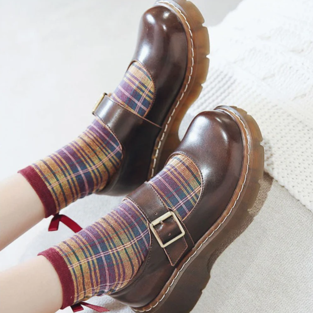 DEMI – ELEGANTE MARY JANES AUS LEDER