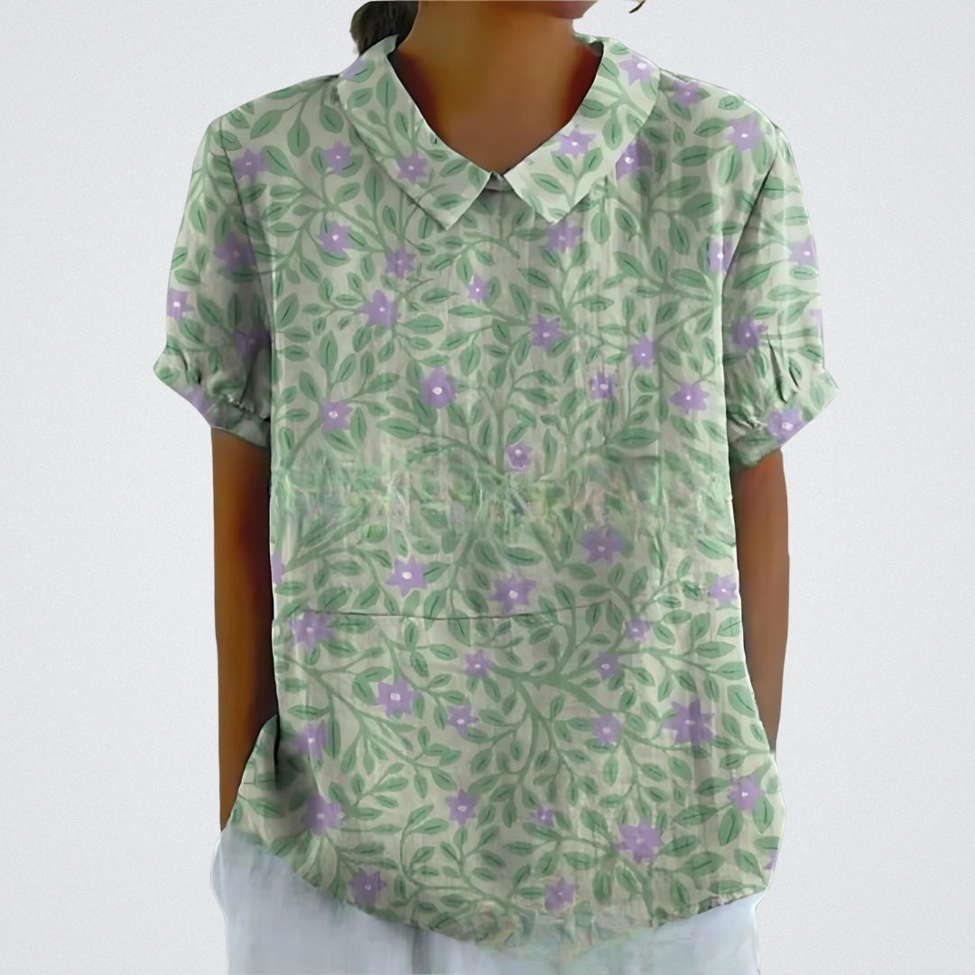 Lina | Bluse mit floralem Design |
