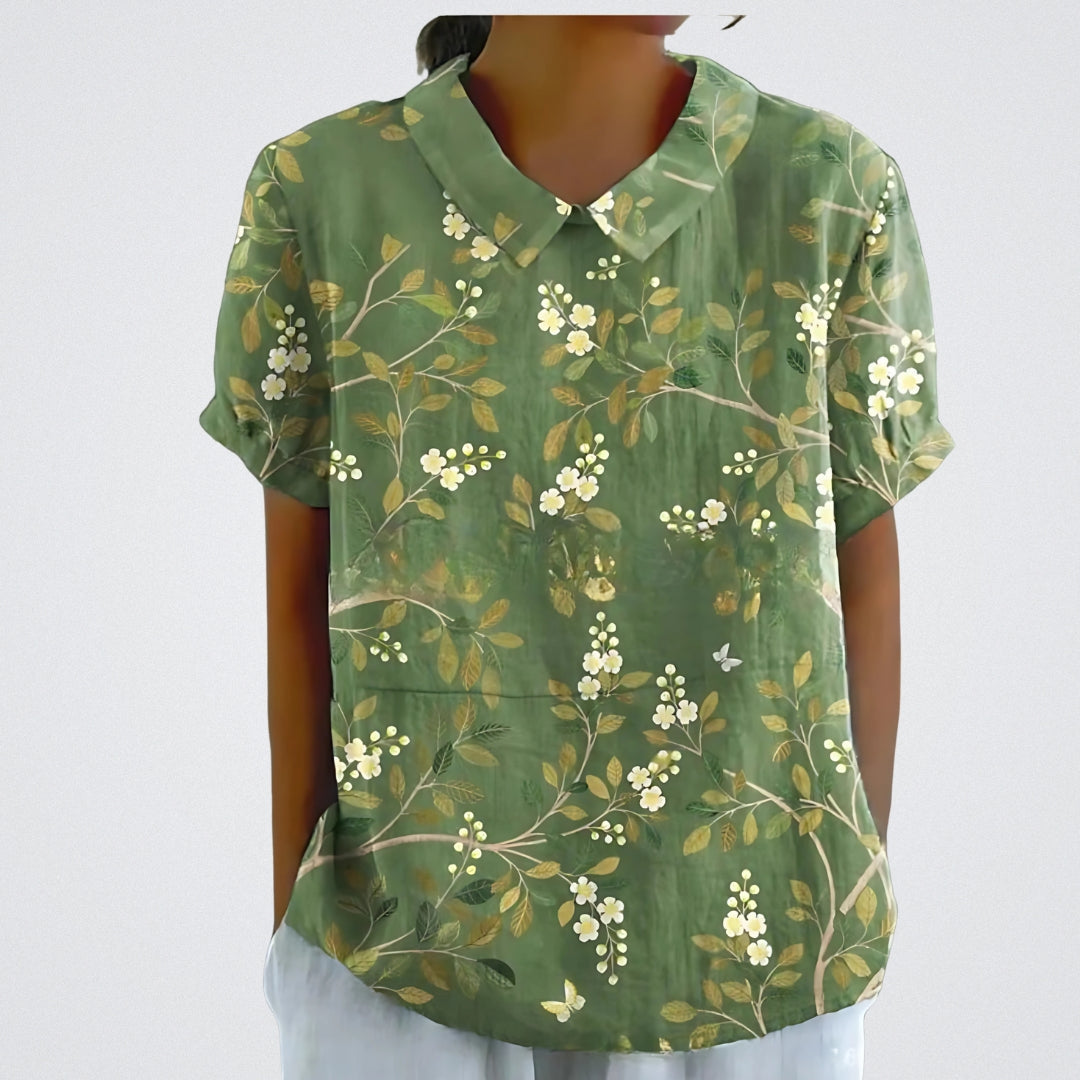 Lina | Bluse mit floralem Design |