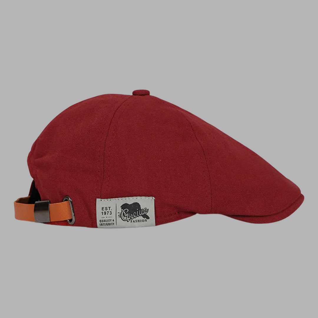 Tobias | Elegante Schwarze Newsboy Cap für Stilbewusste