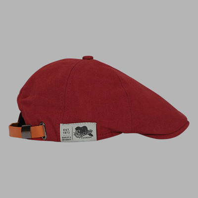 Tobias | Elegante Schwarze Newsboy Cap für Stilbewusste