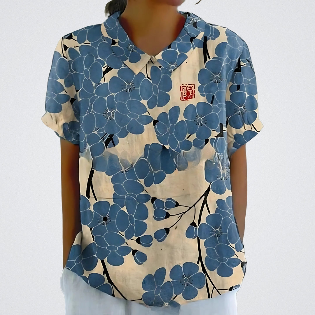 Lina | Bluse mit floralem Design |