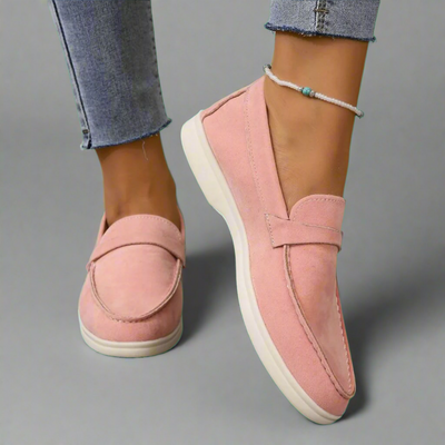 Evelien | Elegantes Suède-Moccasin