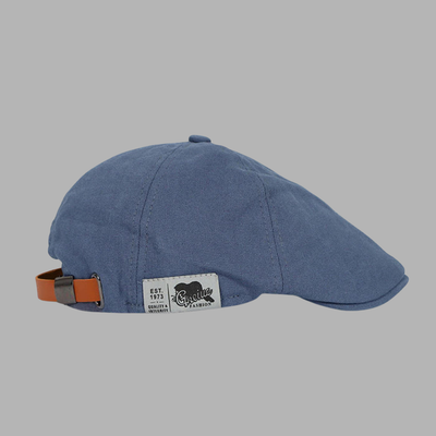 Tobias | Elegante Schwarze Newsboy Cap für Stilbewusste