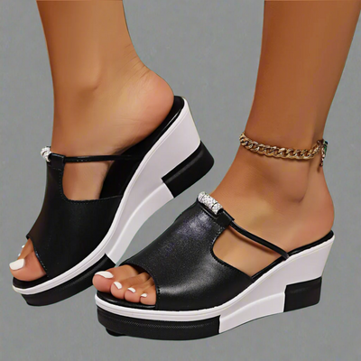 Thea | Elegante Sandalen mit höheren Absätzen