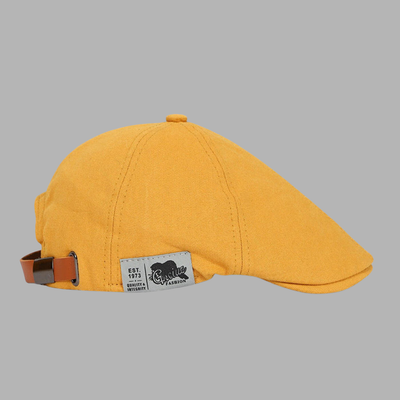 Tobias | Elegante Schwarze Newsboy Cap für Stilbewusste