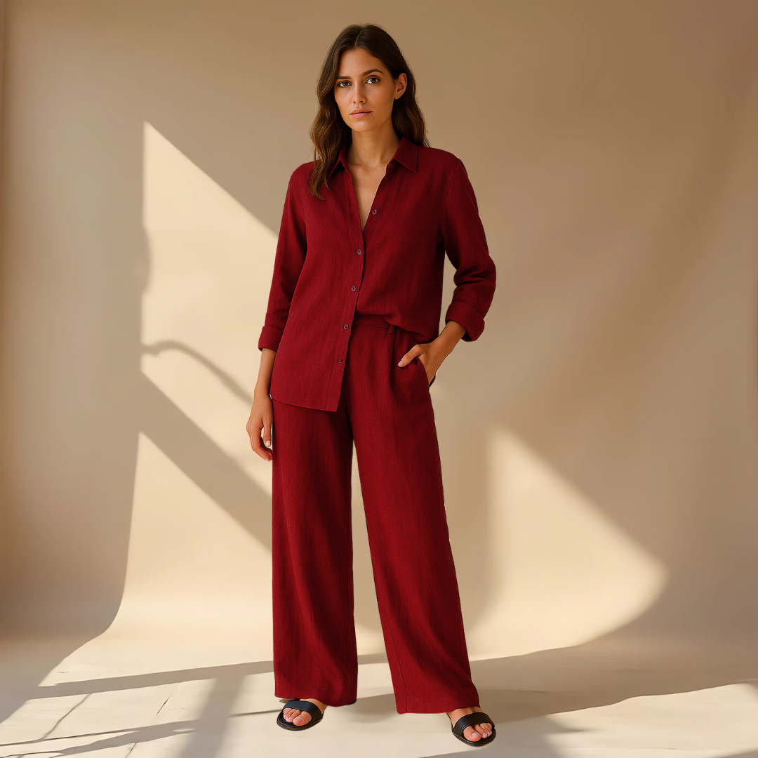 Ashleigh – 2-Teiliges Satz Aus Hemd Und Hose