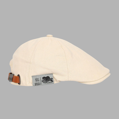 Tobias | Elegante Schwarze Newsboy Cap für Stilbewusste