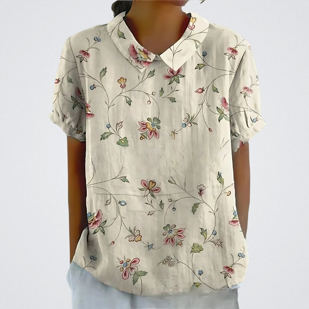 Lina | Bluse mit floralem Design |