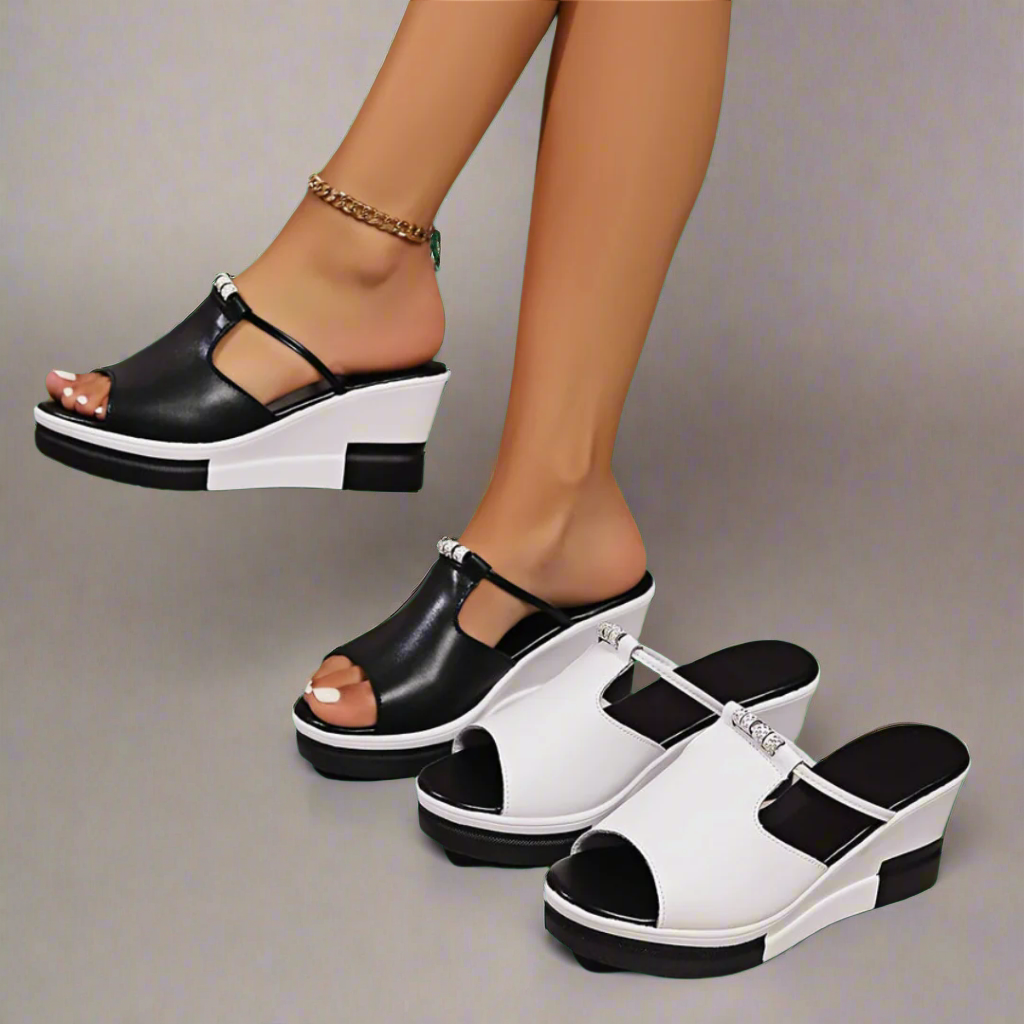 Thea | Elegante Sandalen mit höheren Absätzen