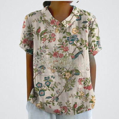 Lina | Bluse mit floralem Design |