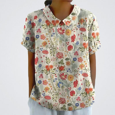 Lina | Bluse mit floralem Design |