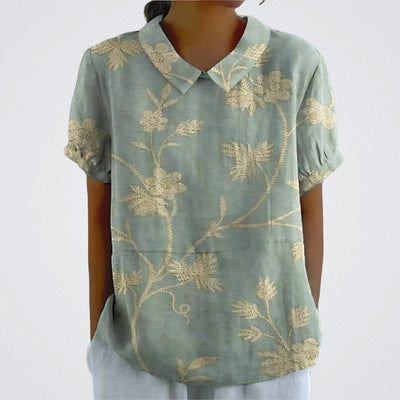Lina | Bluse mit floralem Design |