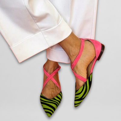 Fenna | Ballerinas mit Riemen