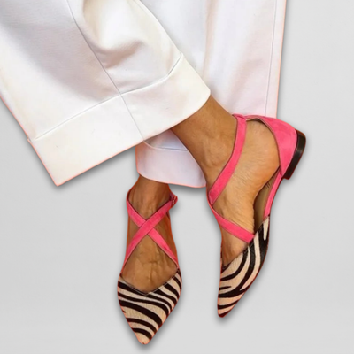 Fenna | Ballerinas mit Riemen