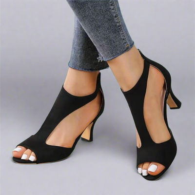 Renate | Elegante Sandale mit Absatz