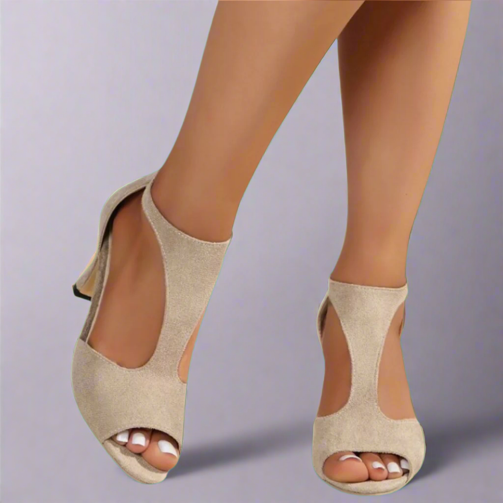 Renate | Elegante Sandale mit Absatz