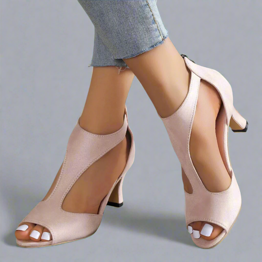 Renate | Elegante Sandale mit Absatz