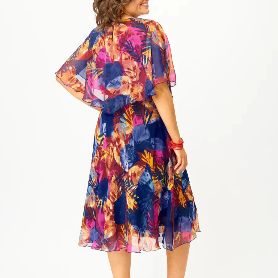Catarina – Bequemes Und Luftiges Chiffon Kleid