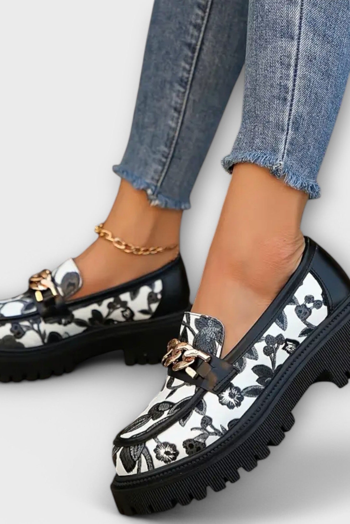 Tiffany - Elegante Retro Loafers