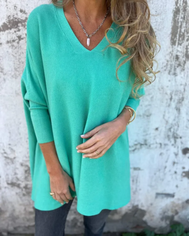 Cathryn - Boho Strickoberteil