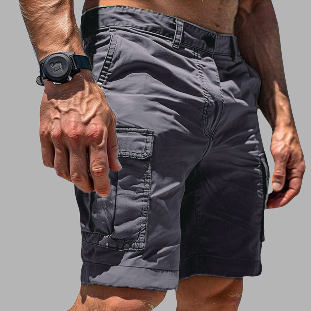 Lukas | Elegante Baumwoll-Cargo-Shorts für Komfort und Funktionalität