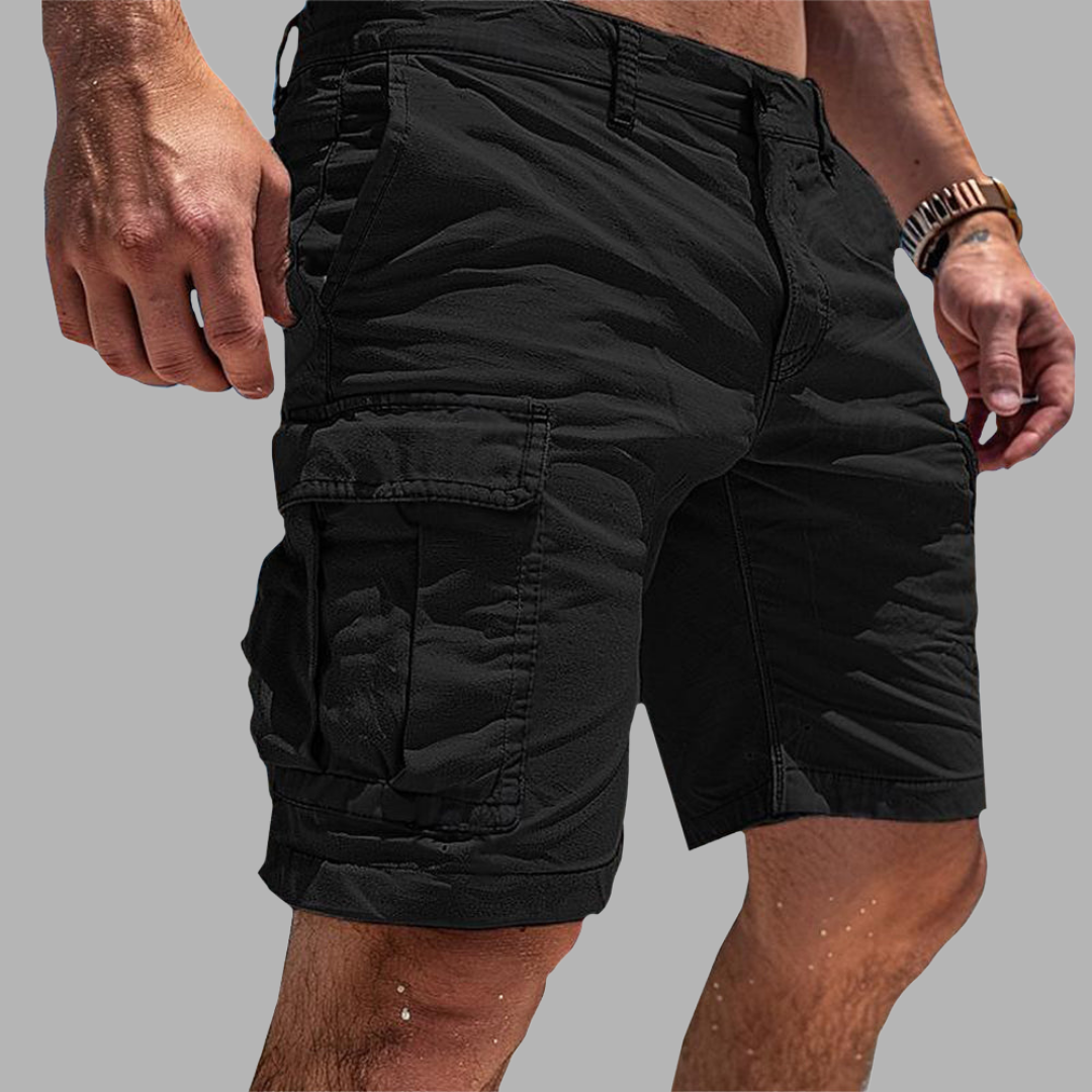 Lukas | Elegante Baumwoll-Cargo-Shorts für Komfort und Funktionalität