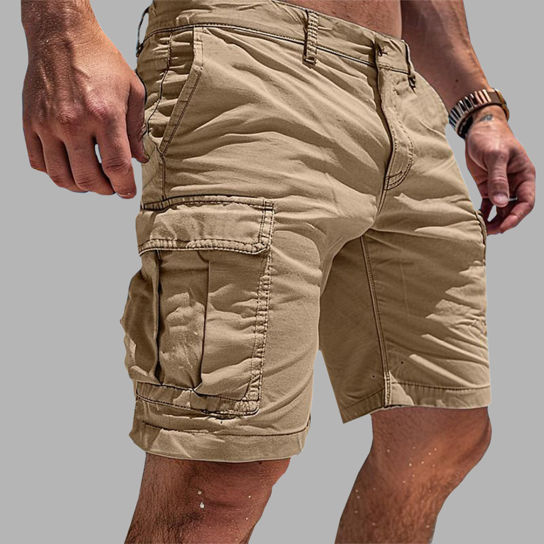 Lukas | Elegante Baumwoll-Cargo-Shorts für Komfort und Funktionalität