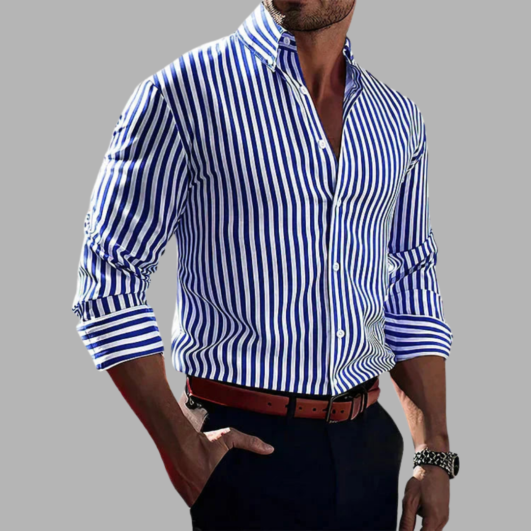 Bernd | Elegantes gestreiftes Hemd für Stil und Komfort