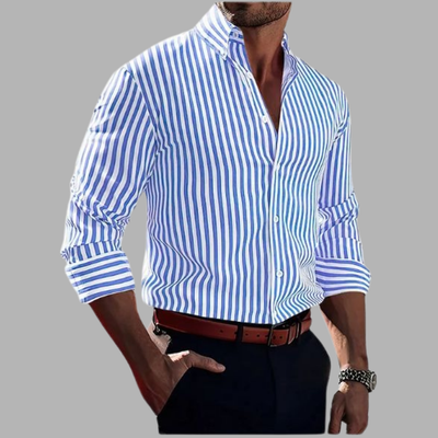 Bernd | Elegantes gestreiftes Hemd für Stil und Komfort