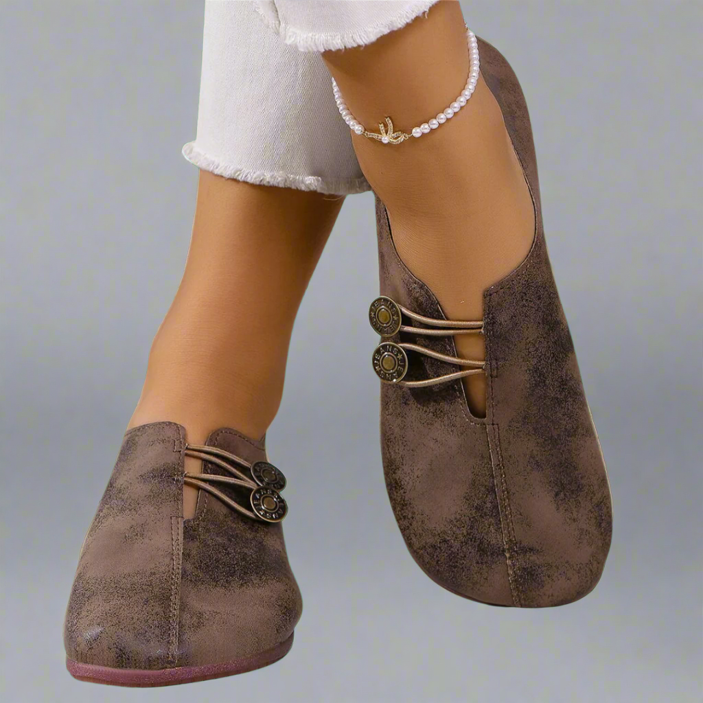 Larissa | Elegante Wildleder-Loafer aus Ziegenleder