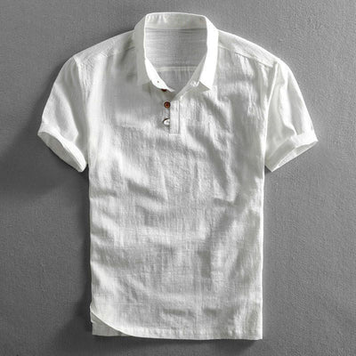 Damien – Leinen Polo Hemd