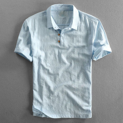 Damien – Leinen Polo Hemd