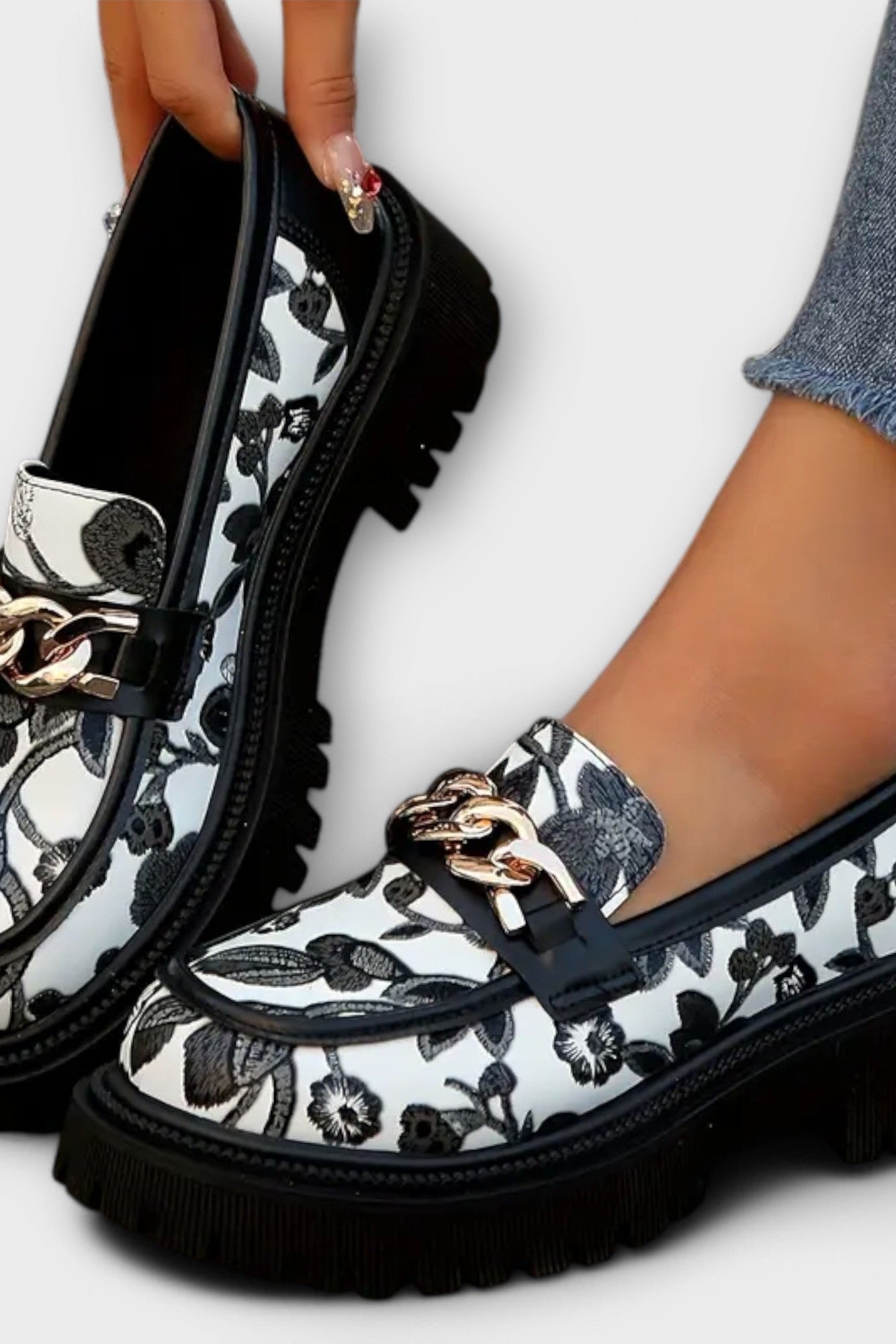 Tiffany - Elegante Retro Loafers
