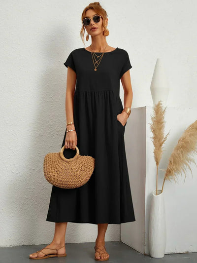 Cintia – Lässiges Midi Kleid