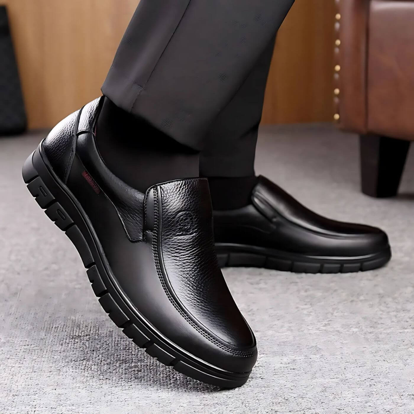 Julian | Bequeme Slip-On Orthopädische Schuhe