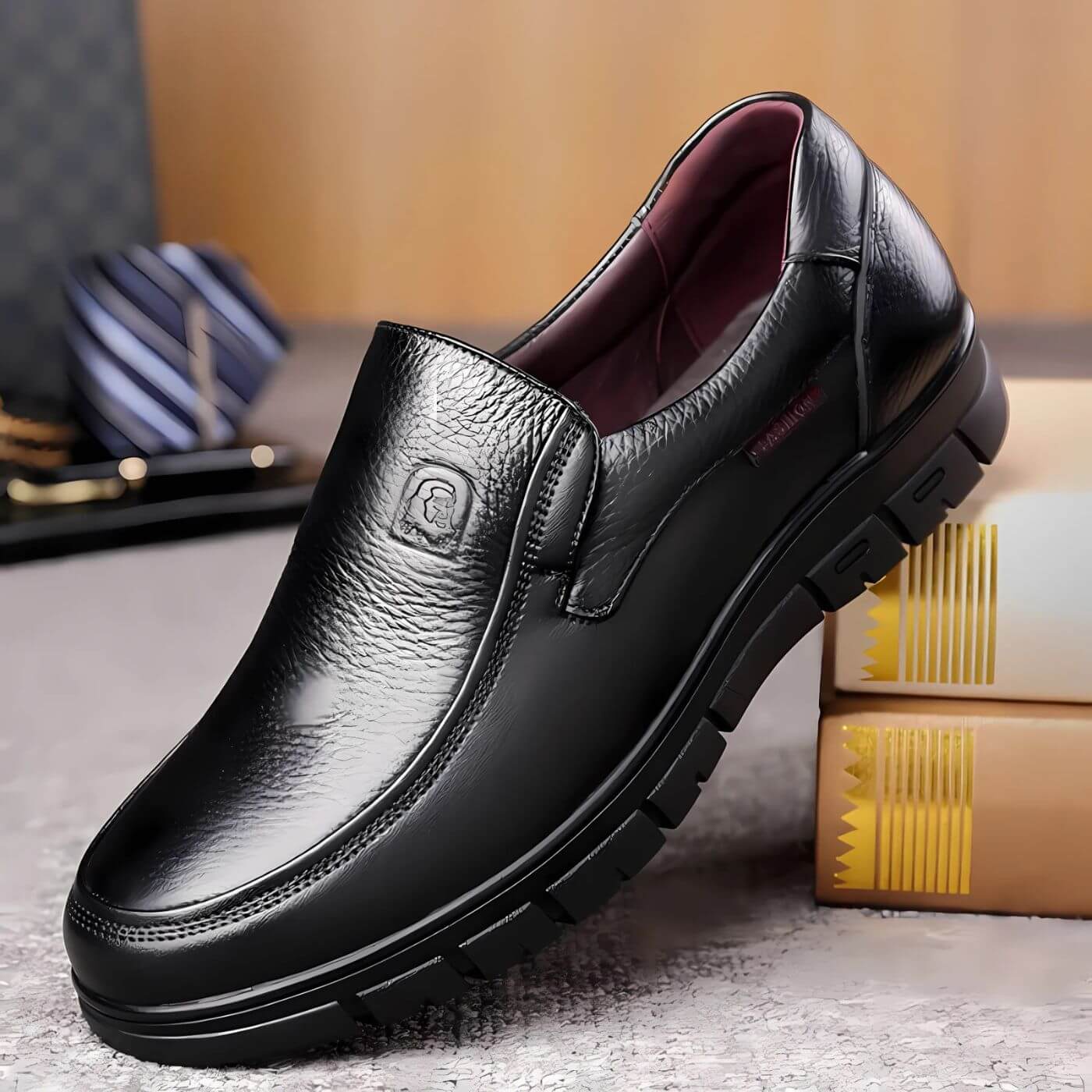 Julian | Bequeme Slip-On Orthopädische Schuhe