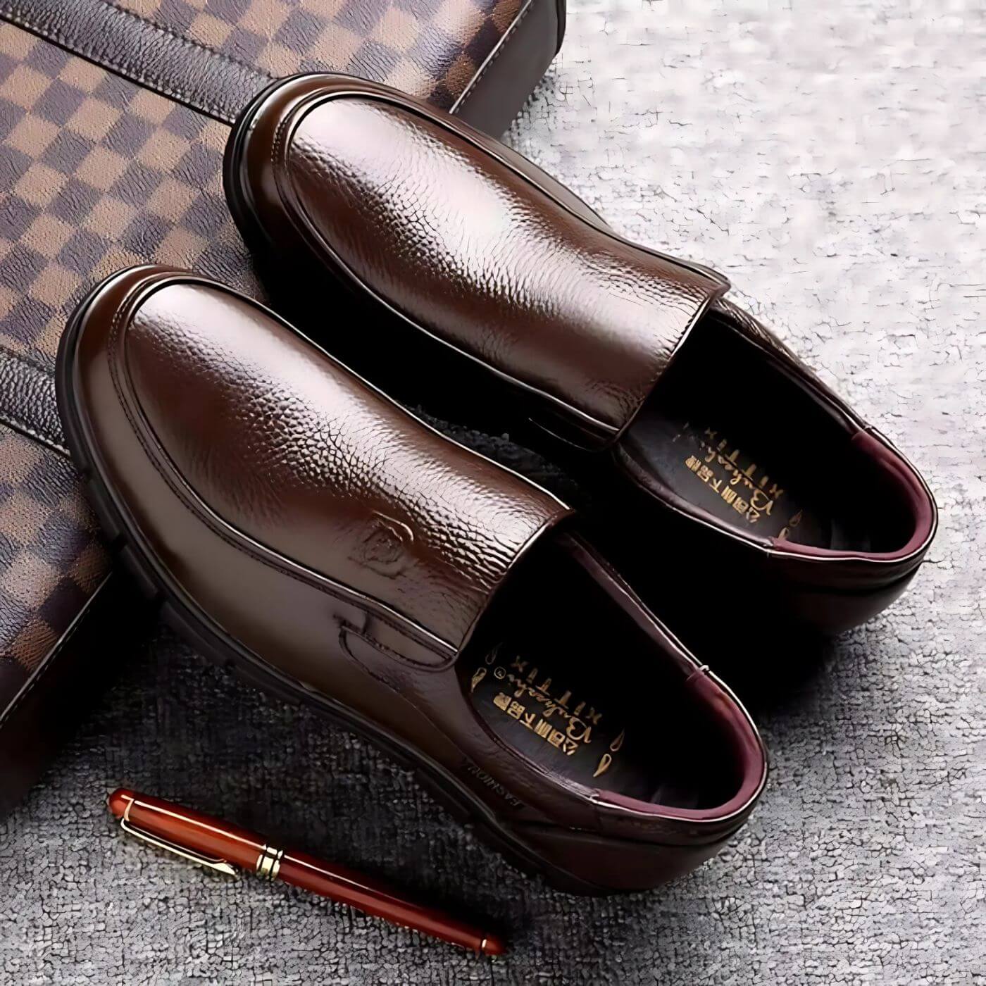 Julian | Bequeme Slip-On Orthopädische Schuhe