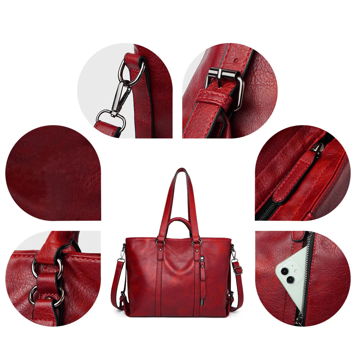 Esmee™| Schultertasche mit großer Kapazität