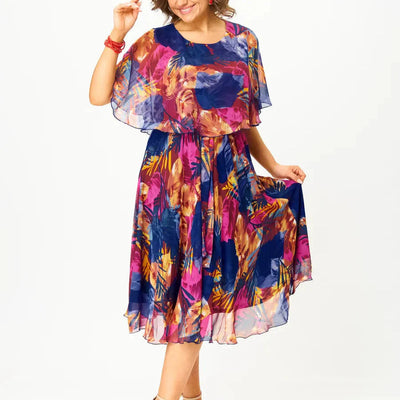 Catarina – Bequemes Und Luftiges Chiffon Kleid