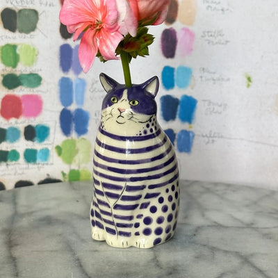 CatCraze – Kollektion Handbemalter Katzenvasen