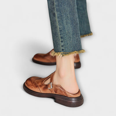 Isla | Elegante Leder-Mary Janes