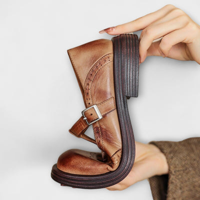 Isla | Elegante Leder-Mary Janes