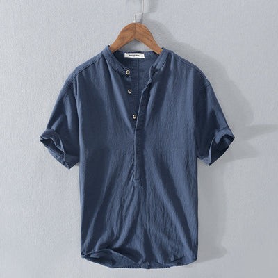 Gustav | Elegantes Leinen-Mix Sommerhemd für Leichtigkeit und Komfort